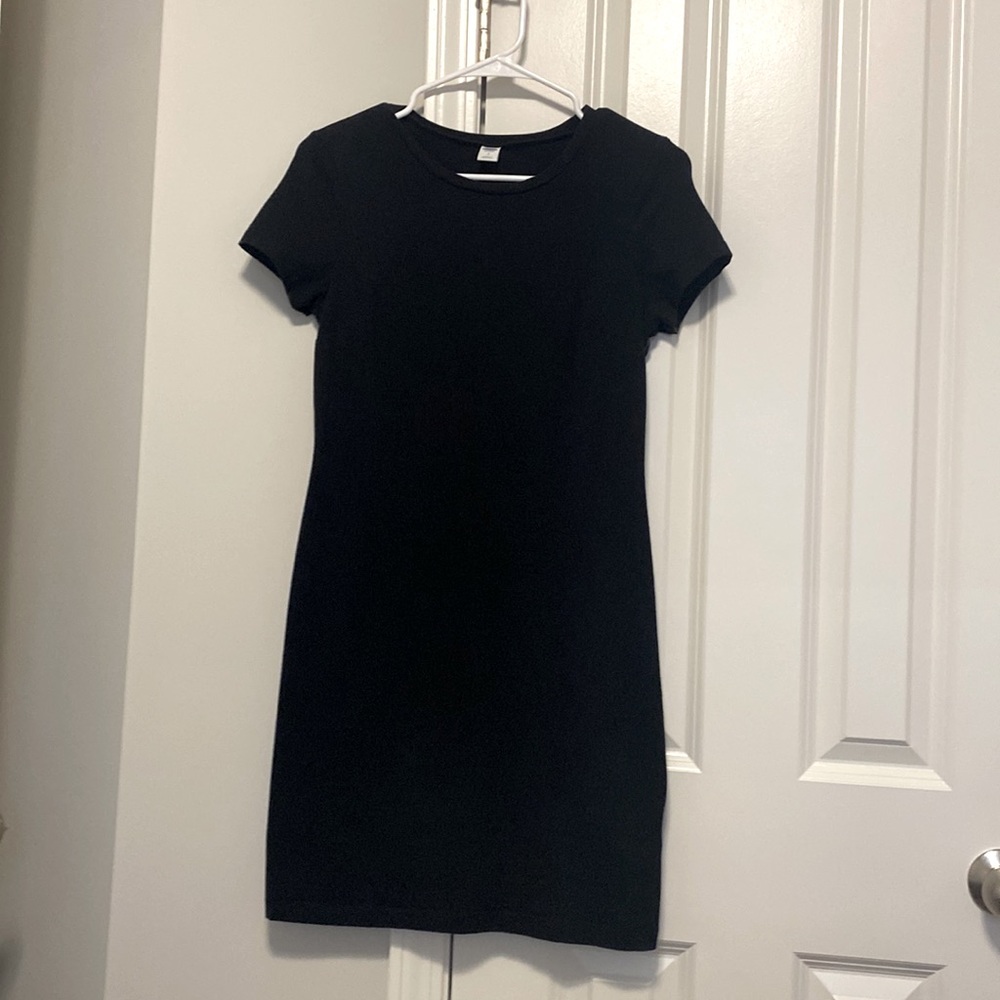 Little black cotton dress